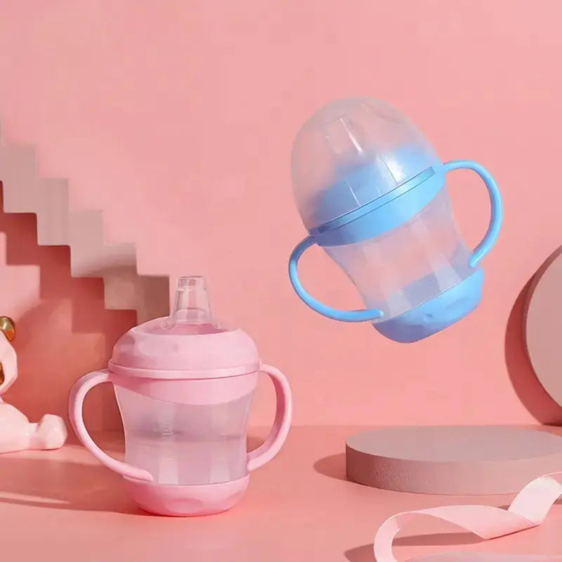 Baby Duckbill Anti-Drip Learning Drinking Cup with Lid