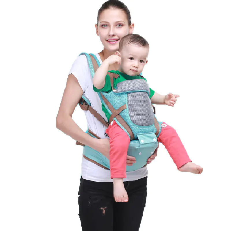 Summer Breathable Baby Carrier and Waist Stool