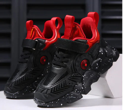 Children's Winter Cotton Shoes for Boys, Warm Sneakers
