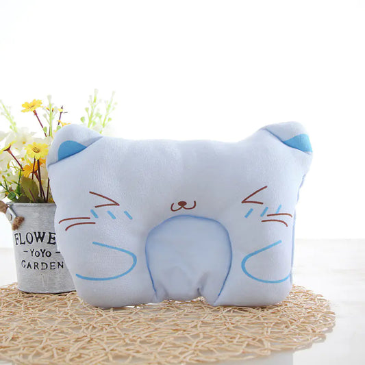 Cartoon Newborn with Stereotyped Pillow Print