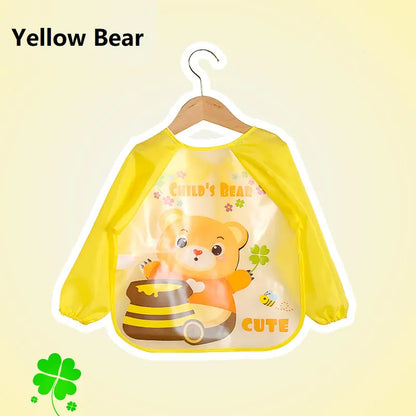 Cute Waterproof Bibs for Toddlers (Boys & Girls)