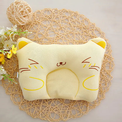 Cartoon Newborn with Stereotyped Pillow Print