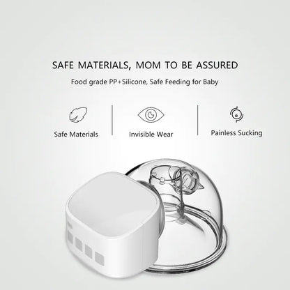 USB Rechargeable Hands-Free Electric Breast Pump
