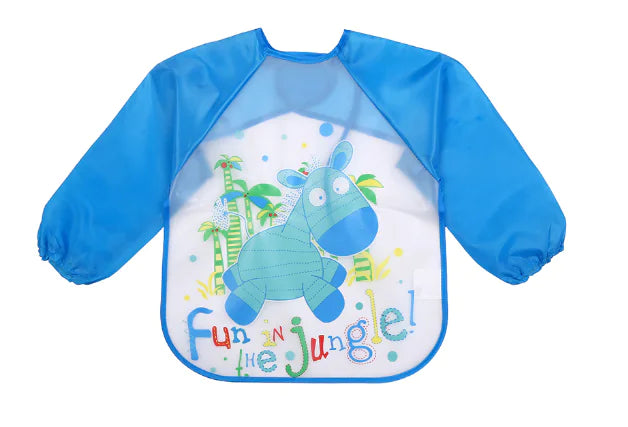 Cute Waterproof Bibs for Toddlers (Boys & Girls)