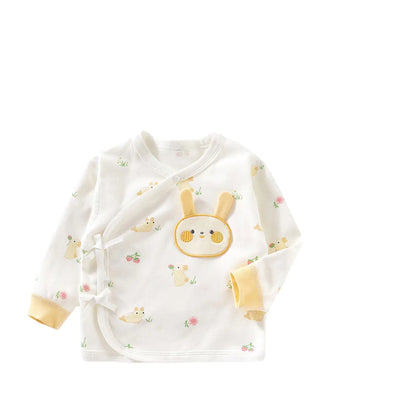 Ultra-Thin Cotton Tops for Newborns (0-1 Years)