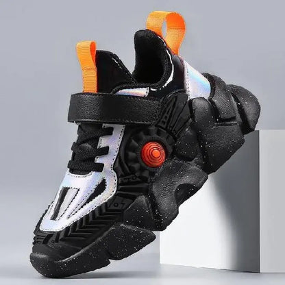 Children's Winter Cotton Shoes for Boys, Warm Sneakers