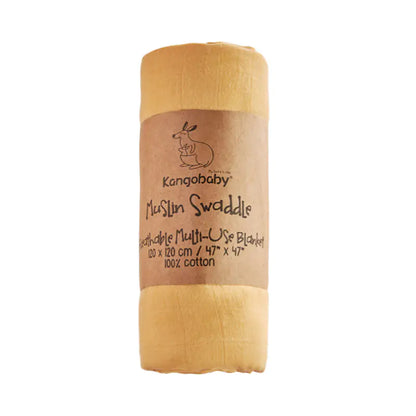 Cotton Retro Solid Color Muslim Baby Wrap