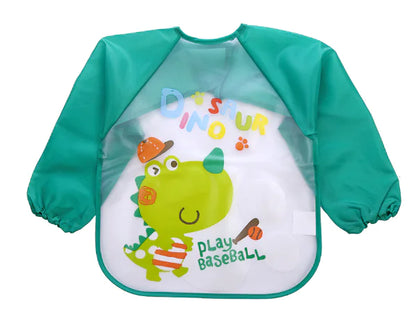 Cute Waterproof Bibs for Toddlers (Boys & Girls)