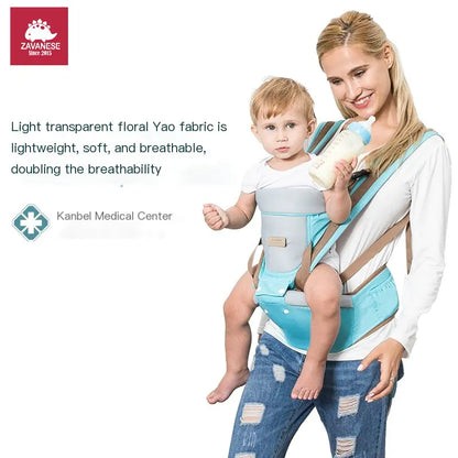 Multi-functional Baby Carrier and Waist Seat