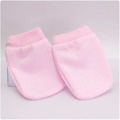 Adjustable Anti-Scratch Mittens for Infants and Newborns