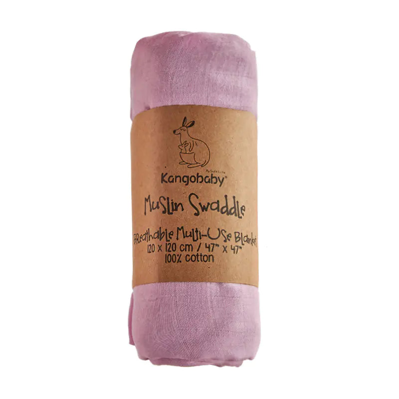 Cotton Retro Solid Color Muslim Baby Wrap