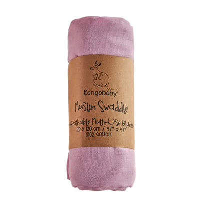 Cotton Retro Solid Color Muslim Baby Wrap