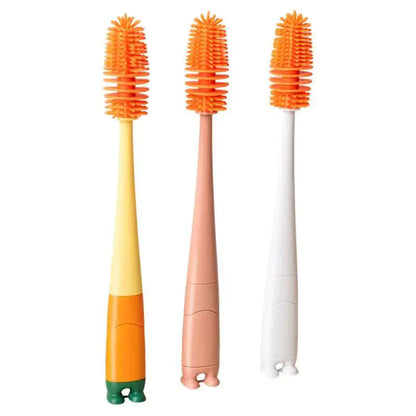 Four-in-One Food-Grade Silicone Cup Brush for Cleaning