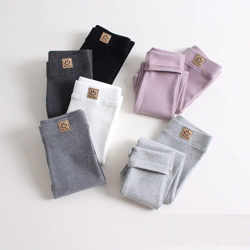 Cozy Cotton Kids' Solid Pants