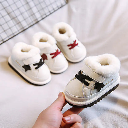 Plush Padded Baby Shoes for Comfort and Style