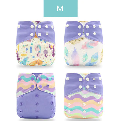 Happyflute Baby Cloth Training Pants - 4 Pack Washable