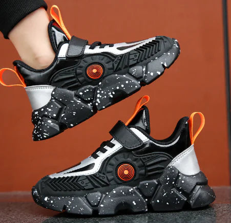 Children's Winter Cotton Shoes for Boys, Warm Sneakers